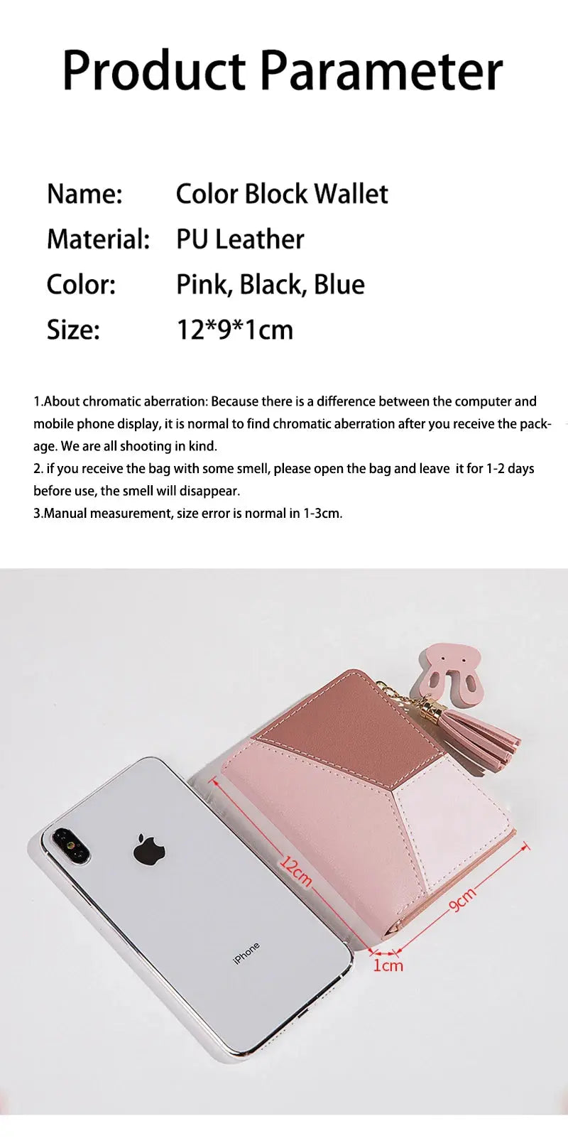 Women's Wallet PU Leather Women's Wallet Made of Leather Women Purses Card Holder Foldable Portable Lady Coin Purses - The Urban Blasts Ltd