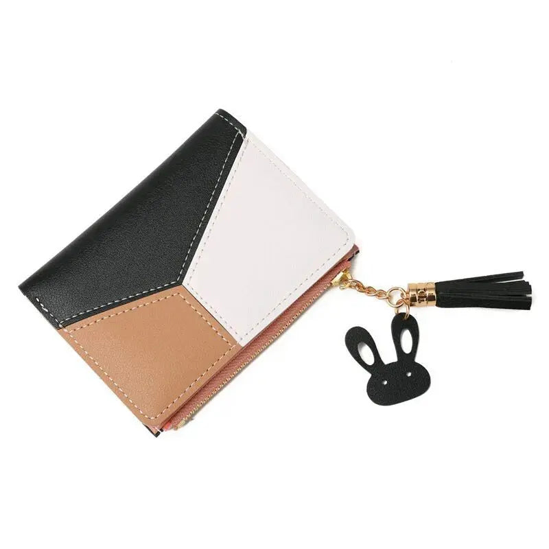 Women's Wallet PU Leather Women's Wallet Made of Leather Women Purses Card Holder Foldable Portable Lady Coin Purses - The Urban Blasts Ltd