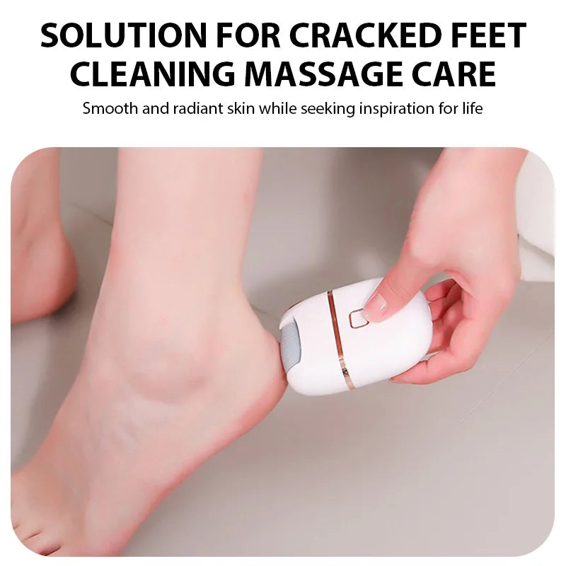 Rechargeable Electric Foot Grinder Dead Skin Remover Calluses Feet Scrubber Electric Foot File Dry Dead Cracked Foot Care Repair - The Urban Blasts Ltd