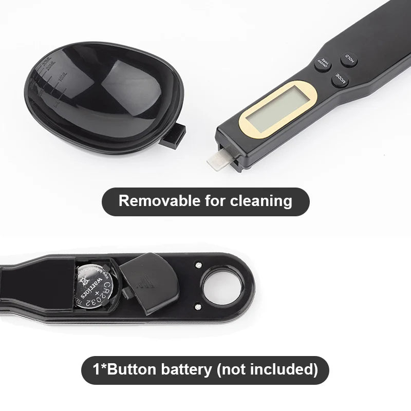 500g/0.1g Weight Measuring Spoon Portable LCD Digital Kitchen Scale Electronic Food Measuring Spoon Scale Kitchen Tool for Food - The Urban Blasts Ltd