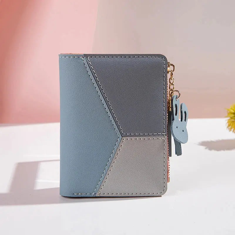Women's Wallet PU Leather Women's Wallet Made of Leather Women Purses Card Holder Foldable Portable Lady Coin Purses - The Urban Blasts Ltd