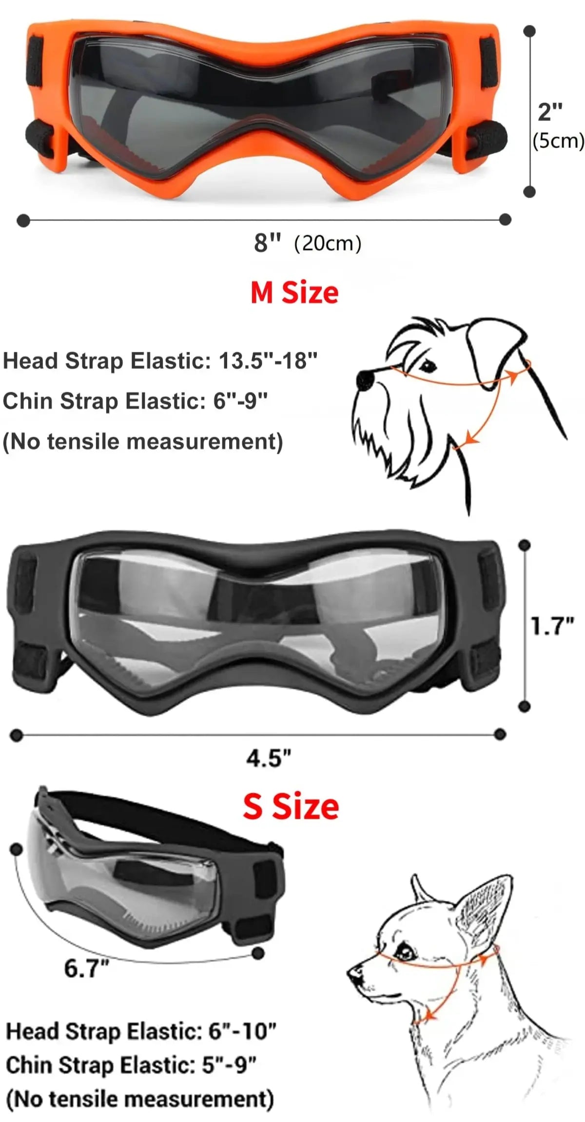 Pet Accessories Dog Outdoor UV Protection Sunglasses Cat Dog Goggles for Small Medium Breed Puppy Glasses Adjustable Straps - The Urban Blasts Ltd