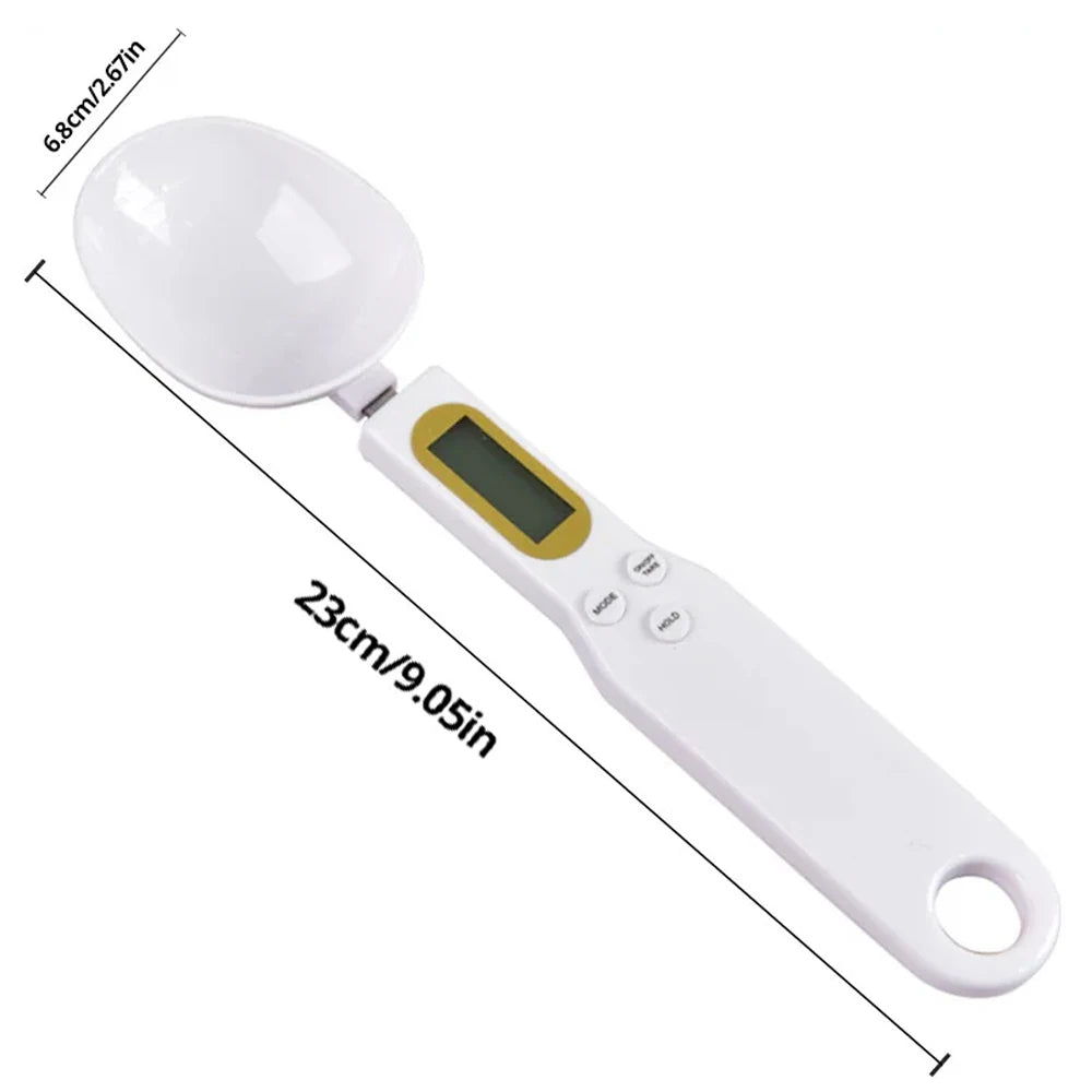 500g/0.1g Weight Measuring Spoon Portable LCD Digital Kitchen Scale Electronic Food Measuring Spoon Scale Kitchen Tool for Food - The Urban Blasts Ltd