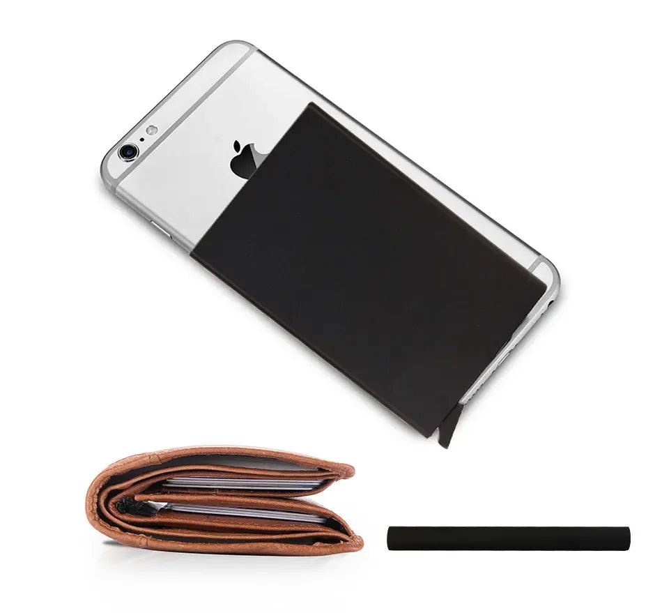 Rfid Credit Card Holder Metal Thin Slim Smart Wallet Men - The Urban Blasts Ltd