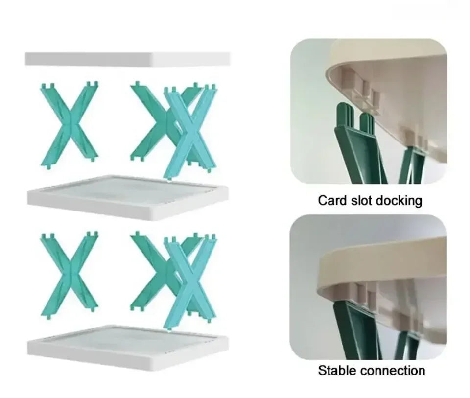 Shoes Racks Storage Organizer Detachable Shoe Racks Saves Family Household Rack Multi Layer Simple Shoes Shelf Color Cabinet - The Urban Blasts Ltd