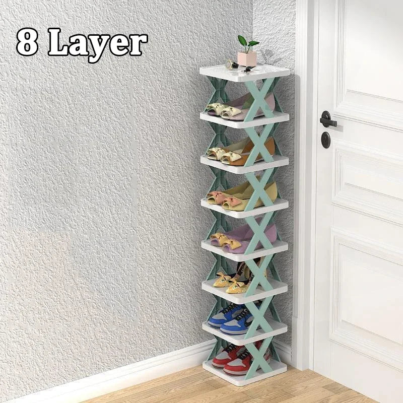 Shoes Racks Storage Organizer Detachable Shoe Racks Saves Family Household Rack Multi Layer Simple Shoes Shelf Color Cabinet - The Urban Blasts Ltd