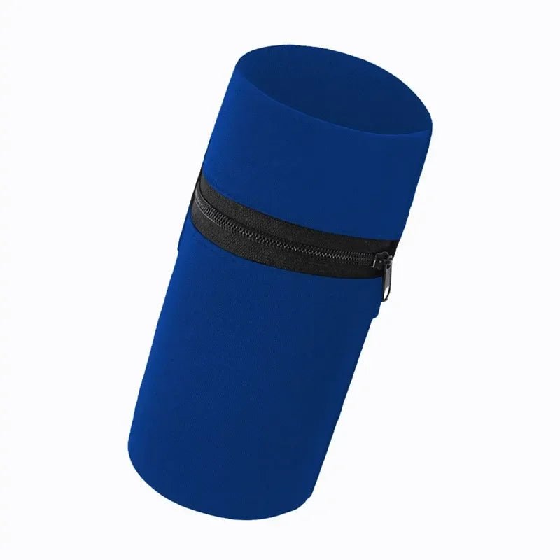 Mini Unisex Cotton Wrist Wallet Pouch with Zipper for Fitness Sports Running Gym Cycling - Secure Coin Purse Band - The Urban Blasts Ltd