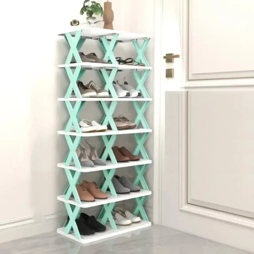 Shoes Racks Storage Organizer Detachable Shoe Racks Saves Family Household Rack Multi Layer Simple Shoes Shelf Color Cabinet - The Urban Blasts Ltd