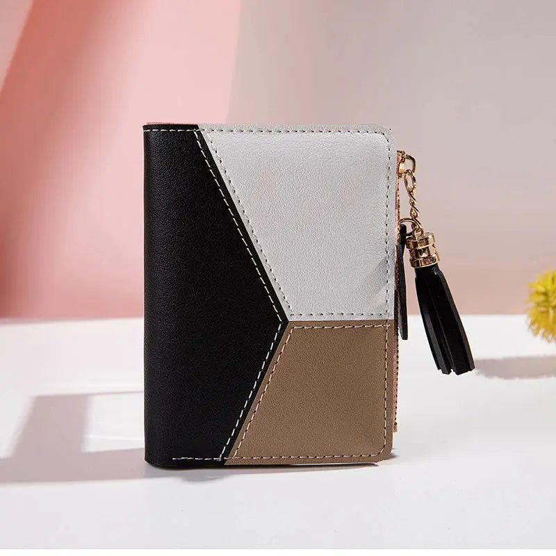 Women's Wallet PU Leather Women's Wallet Made of Leather Women Purses Card Holder Foldable Portable Lady Coin Purses - The Urban Blasts Ltd