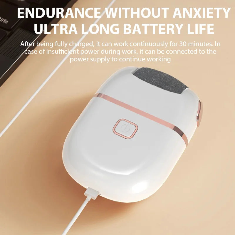 Rechargeable Electric Foot Grinder Dead Skin Remover Calluses Feet Scrubber Electric Foot File Dry Dead Cracked Foot Care Repair - The Urban Blasts Ltd