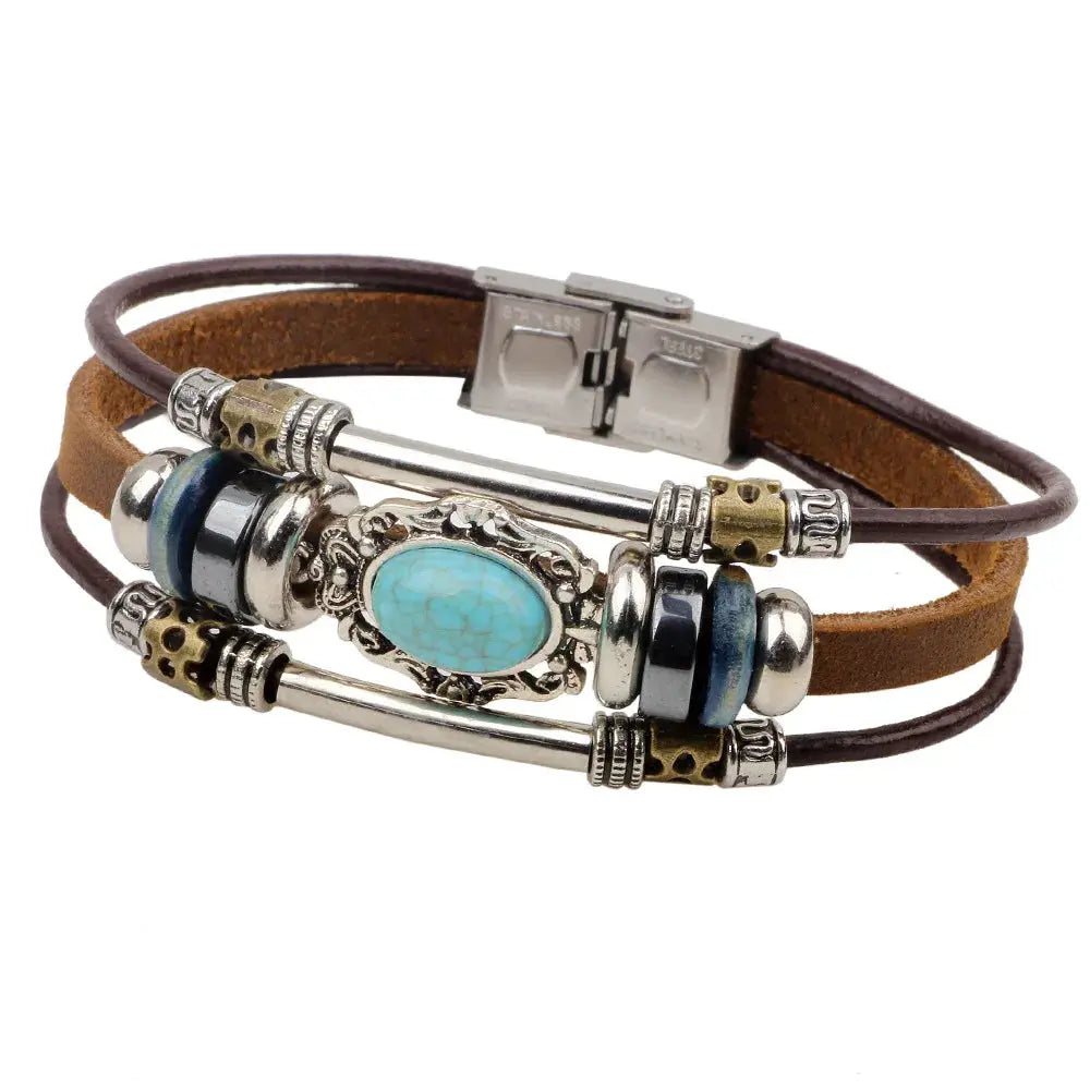 Retro Wide Leather Pirate Compass Bracelet Celtic Viking Compass Bracelet Jewellery Accessories Gifts More Styles & Sizes Inside - The Urban Blasts Ltd