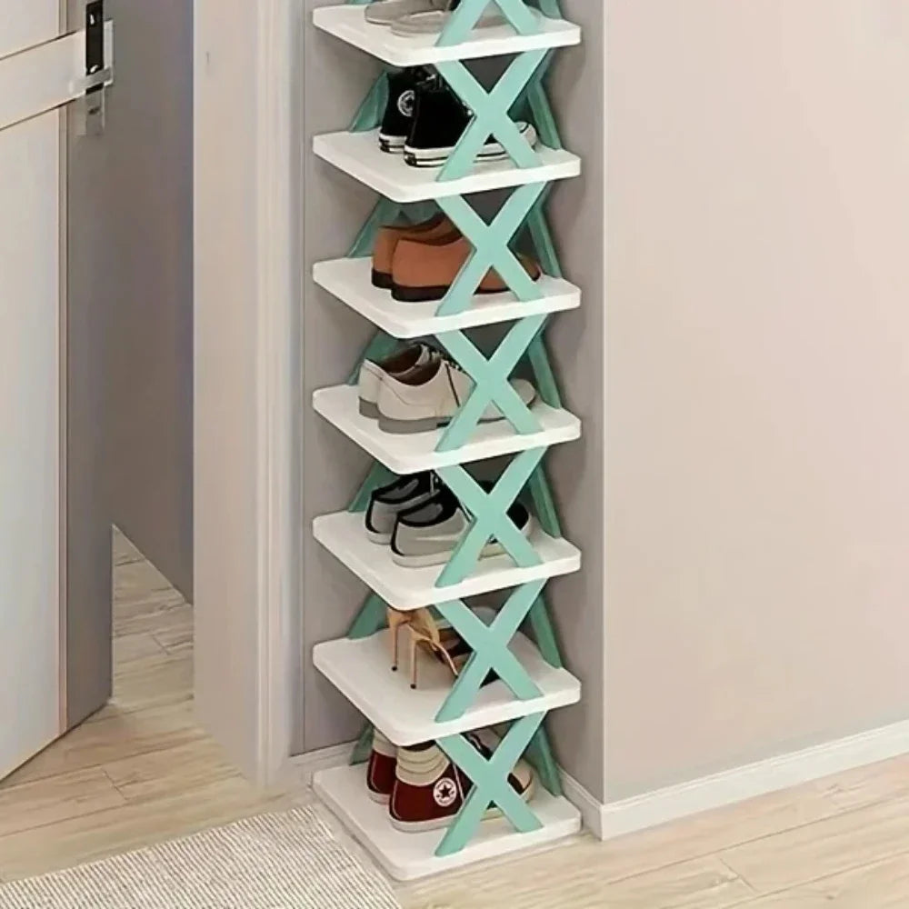 Shoes Racks Storage Organizer Detachable Shoe Racks Saves Family Household Rack Multi Layer Simple Shoes Shelf Color Cabinet - The Urban Blasts Ltd