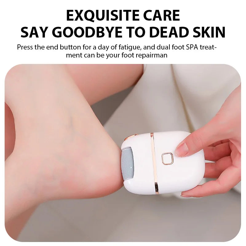Rechargeable Electric Foot Grinder Dead Skin Remover Calluses Feet Scrubber Electric Foot File Dry Dead Cracked Foot Care Repair - The Urban Blasts Ltd