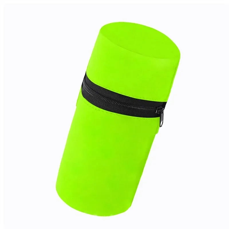 Mini Unisex Cotton Wrist Wallet Pouch with Zipper for Fitness Sports Running Gym Cycling - Secure Coin Purse Band - The Urban Blasts Ltd