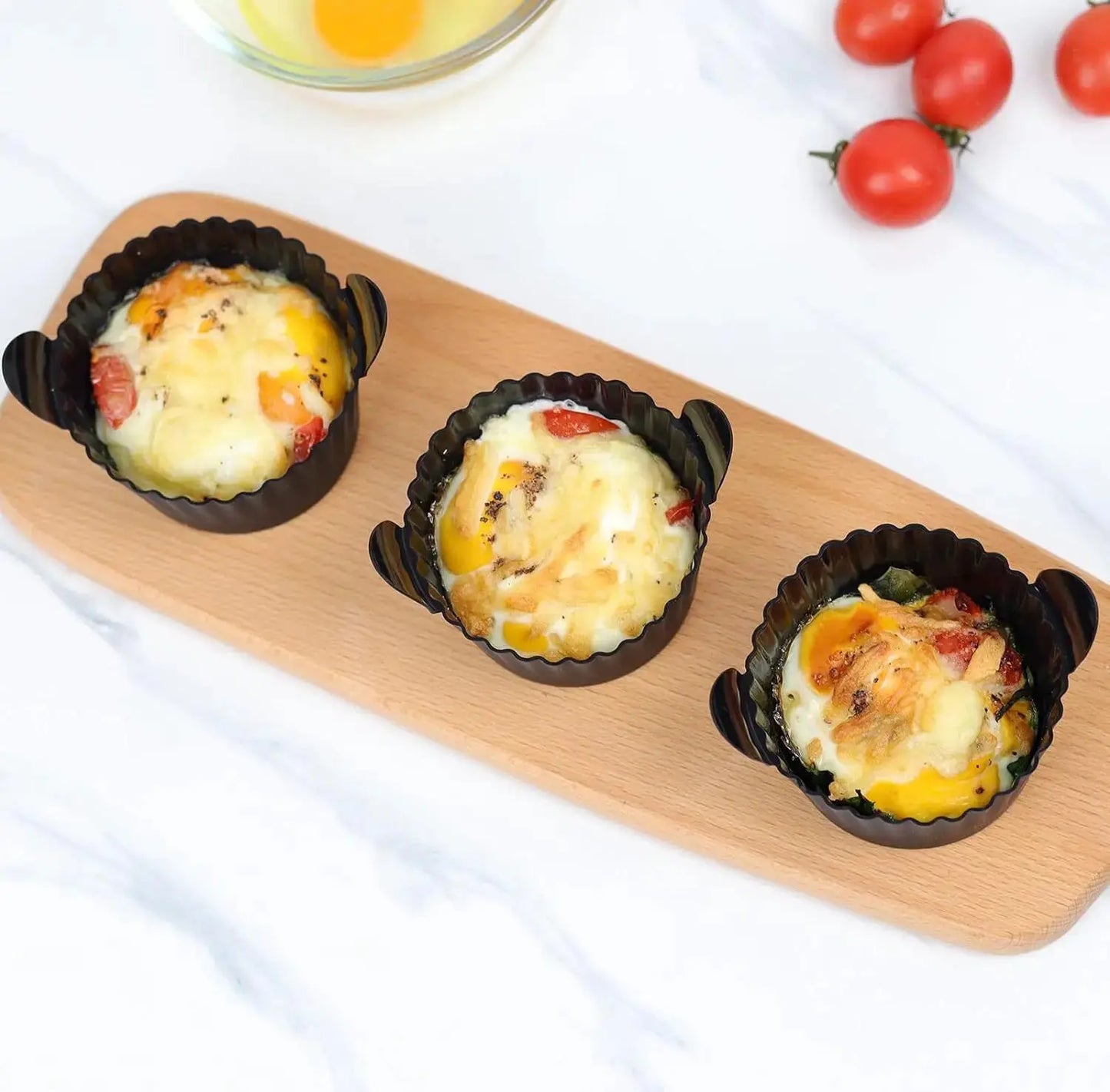 Silicone Air Fryer Egg Poacher Silicone Cupcake Baking Cups Ramekins For Air Fryer Ovens Air Fryer Silicone Basket - The Urban Blasts Ltd