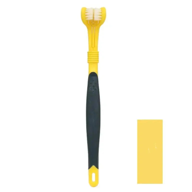 3 - Sided Pet Toothbrush Dog Plastic Toothbrush Removing Bad Breath Tartar Cleaning Mouth Pet Dental Care Cat Cleaning Mouth - The Urban Blasts Ltd