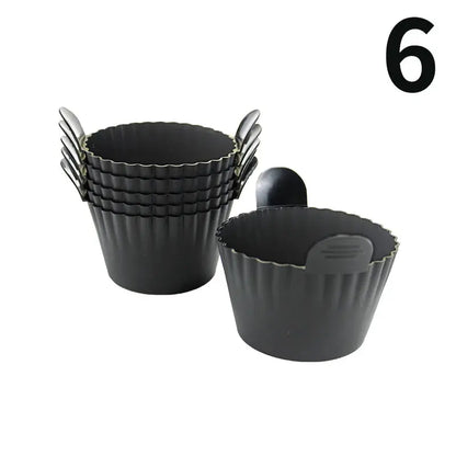Silicone Air Fryer Egg Poacher Silicone Cupcake Baking Cups Ramekins For Air Fryer Ovens Air Fryer Silicone Basket - The Urban Blasts Ltd