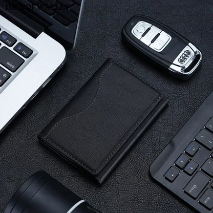 Trifold Magnetic Phone Wallet PU Leather Card Bag Magsafe Card Holder Wallet for Apple IPhone 16 15 12 13 14 Pro Max Plus Mini - The Urban Blasts Ltd