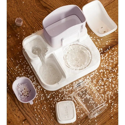 Cat Bowl Automatic Feeder Small Cats Food Bowls Large Capacity Water Dispenser To Prevent Tipping Over Pet Bowls Dog Double Bowl - The Urban Blasts Ltd