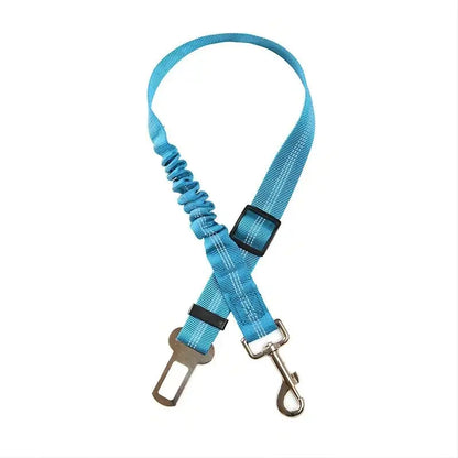 Elastic Nylon Dog Seat Belt For Small Large Dogs Adjustable Reflective Durable Lead Puppy Travel Car Safety Rope - The Urban Blasts Ltd