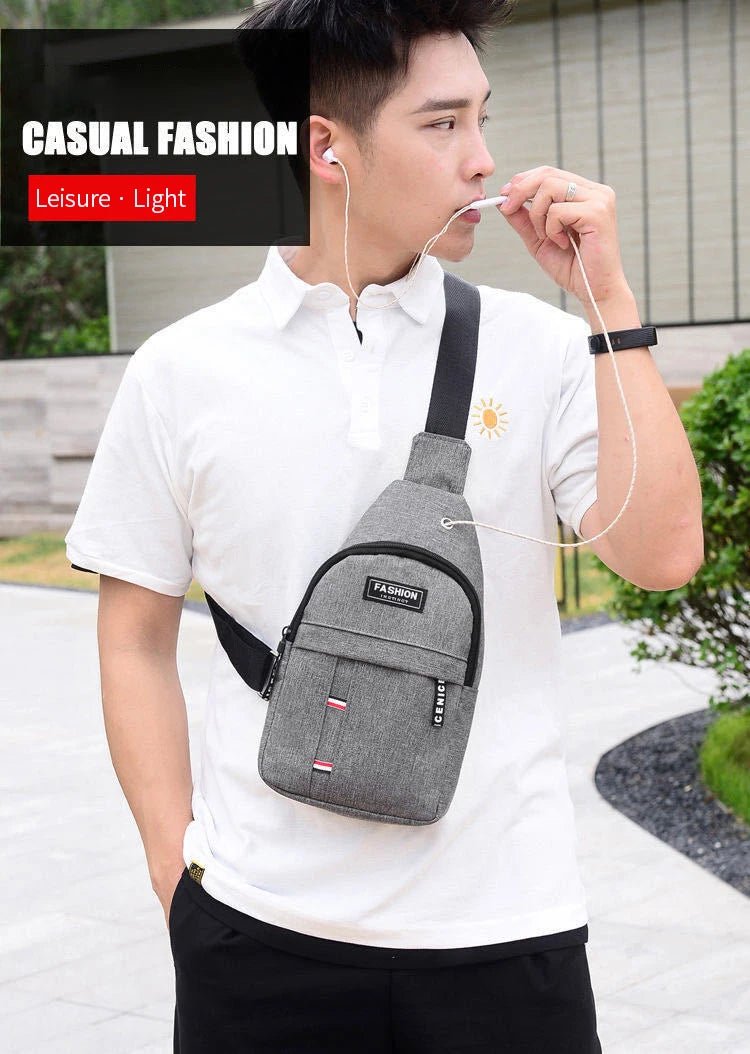 Men's Waterproof Large Capacity Fanny Pack, Adjustable Strap For Outdoor Activities, Travel Running, Hiking, And Cycling - The Urban Blasts Ltd