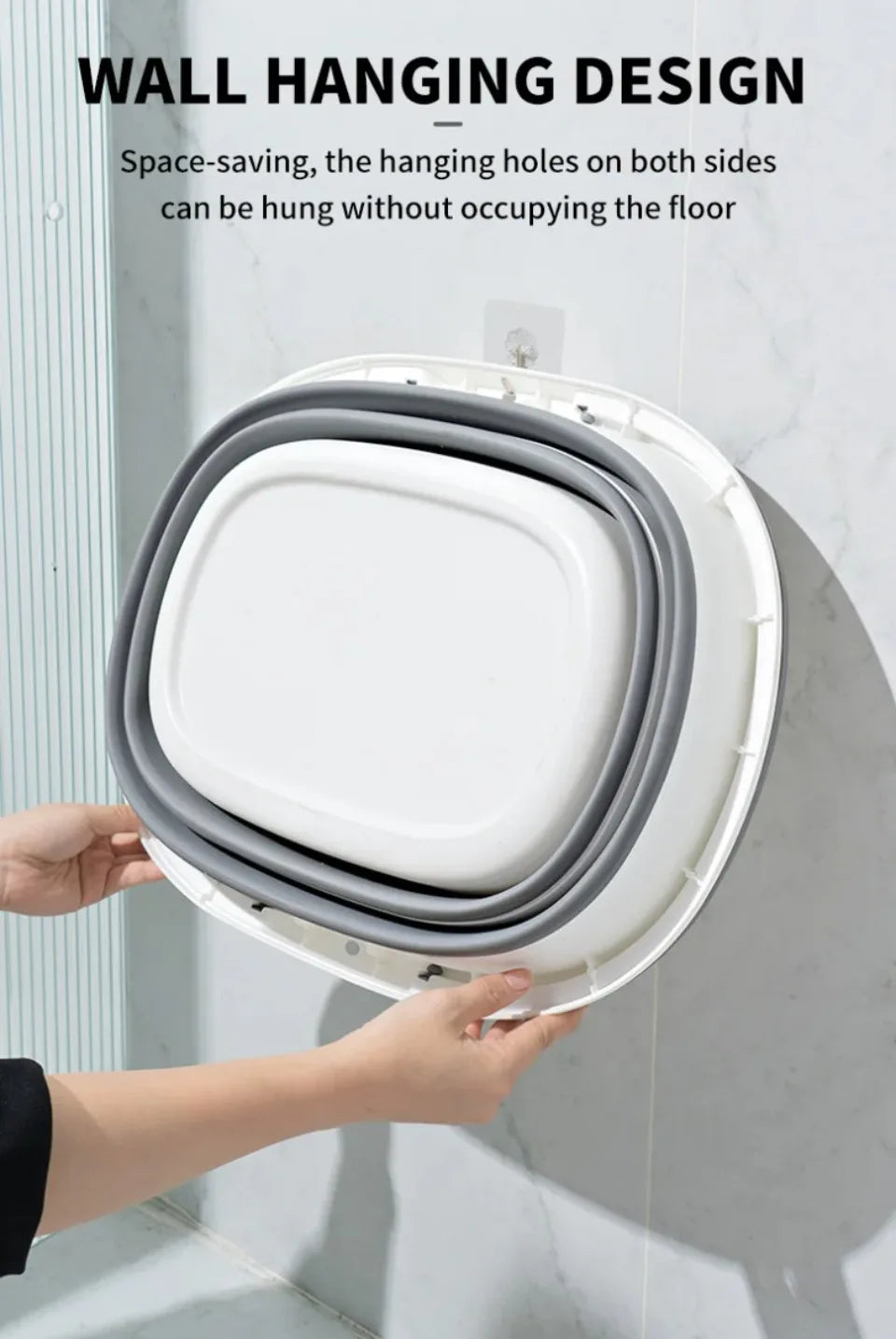 Portable Folding Basin  car wash bucket household 16L Clean Bucket Bathroom Storage Basket For Washing Fishing Camping Basin - The Urban Blasts Ltd