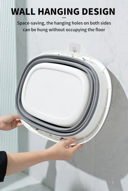 Portable Folding Basin  car wash bucket household 16L Clean Bucket Bathroom Storage Basket For Washing Fishing Camping Basin - The Urban Blasts Ltd
