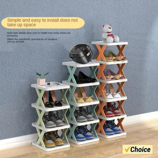 Shoes Racks Storage Organizer  Detachable Shoe Racks Saves Family Household Rack Multi Layer Simple Shoes Shelf Color Cabinet - The Urban Blasts Ltd