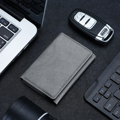 Trifold Magnetic Phone Wallet PU Leather Card Bag Magsafe Card Holder Wallet for Apple IPhone 16 15 12 13 14 Pro Max Plus Mini - The Urban Blasts Ltd