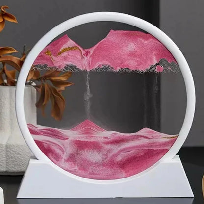 Ocean Sands: Dynamic 3D Sand Art for Home & Office Decor