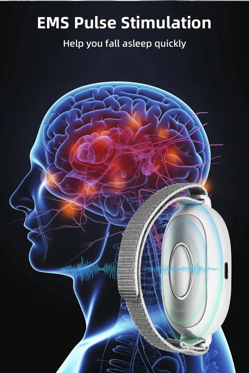 Two modes, 20 levels of intensity, intelligent sleep device, anxiety relief, neurological sleep, insomnia, and soothing device, - The Urban Blasts Ltd
