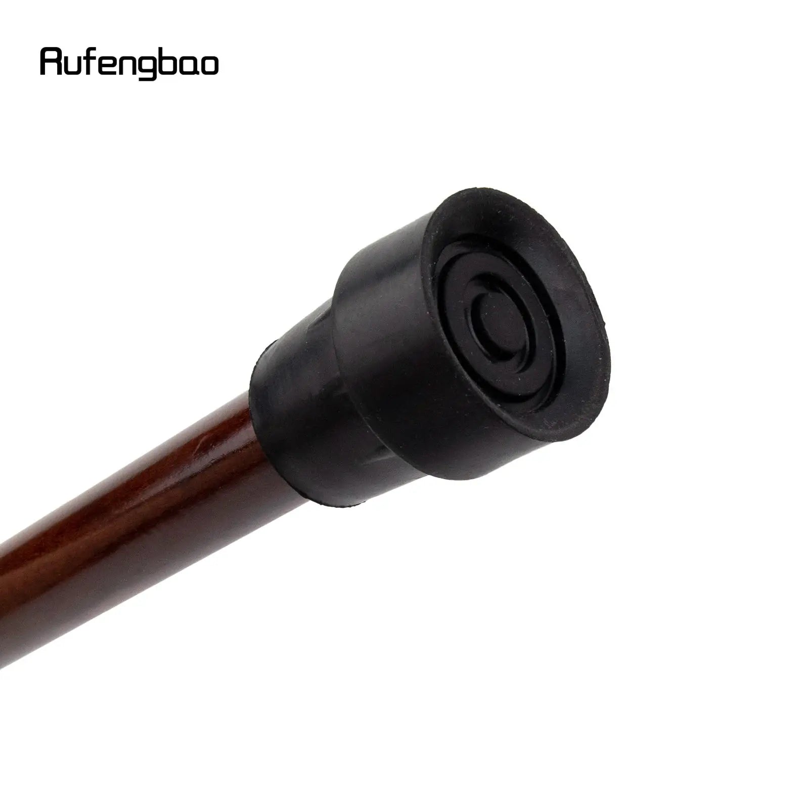 Wolf Brown Wooden Fashion Walking Stick Decorative Vampire Cospaly Party Wood Walking Cane Halloween Mace Wand Crosier 93cm - The Urban Blasts Ltd