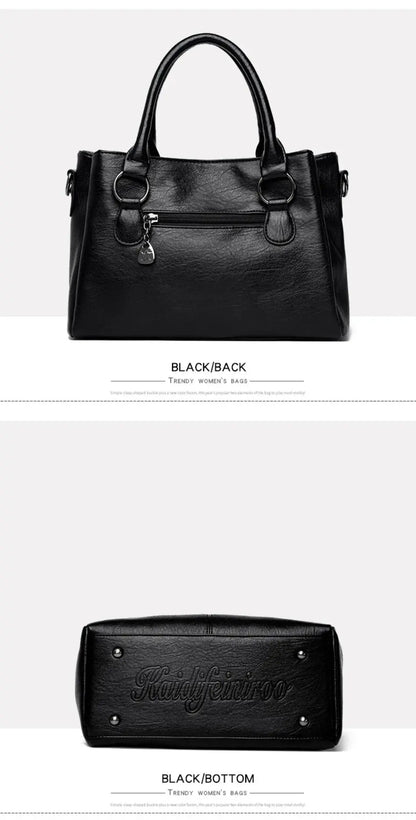 Genuine 3Layers High Quality Soft Leather Ladies Shoulder Crossbody Bags for Women  Luxury Handbags - The Urban Blasts Ltd