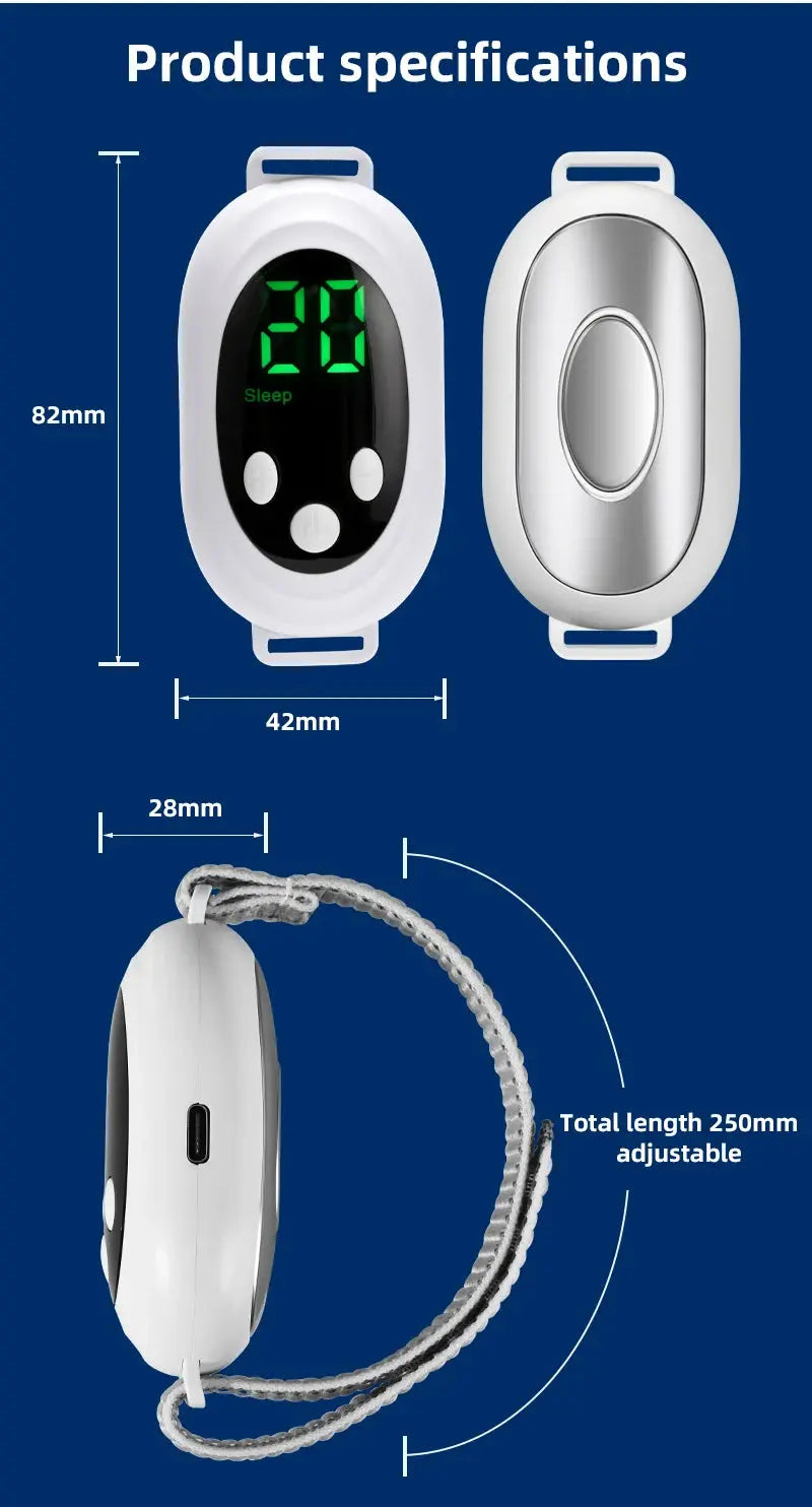 Two modes, 20 levels of intensity, intelligent sleep device, anxiety relief, neurological sleep, insomnia, and soothing device, - The Urban Blasts Ltd