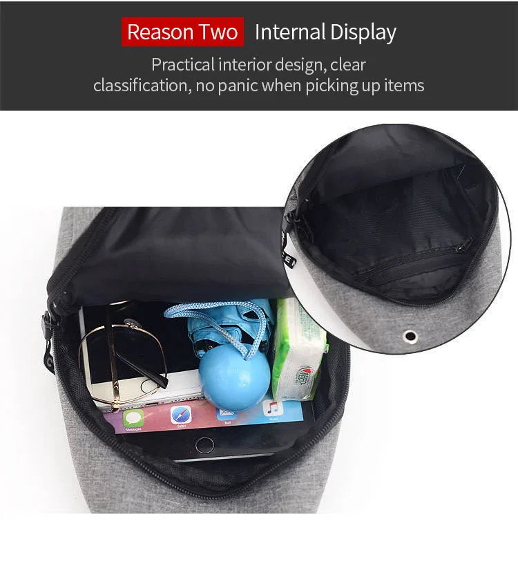 Men's Waterproof Large Capacity Fanny Pack, Adjustable Strap For Outdoor Activities, Travel Running, Hiking, And Cycling - The Urban Blasts Ltd