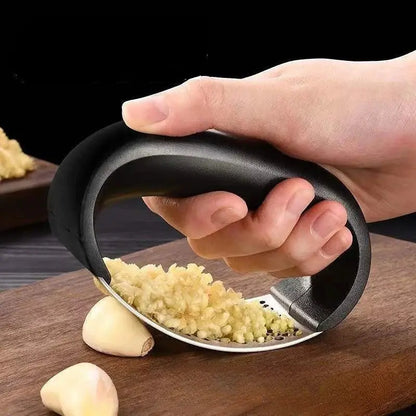 Stainless Steel Garlic Press Crusher Manual Garlic Mincer Chopping Garlic Tool Fruit Vegetable Tools Kitchen Accessories Gadget - The Urban Blasts Ltd