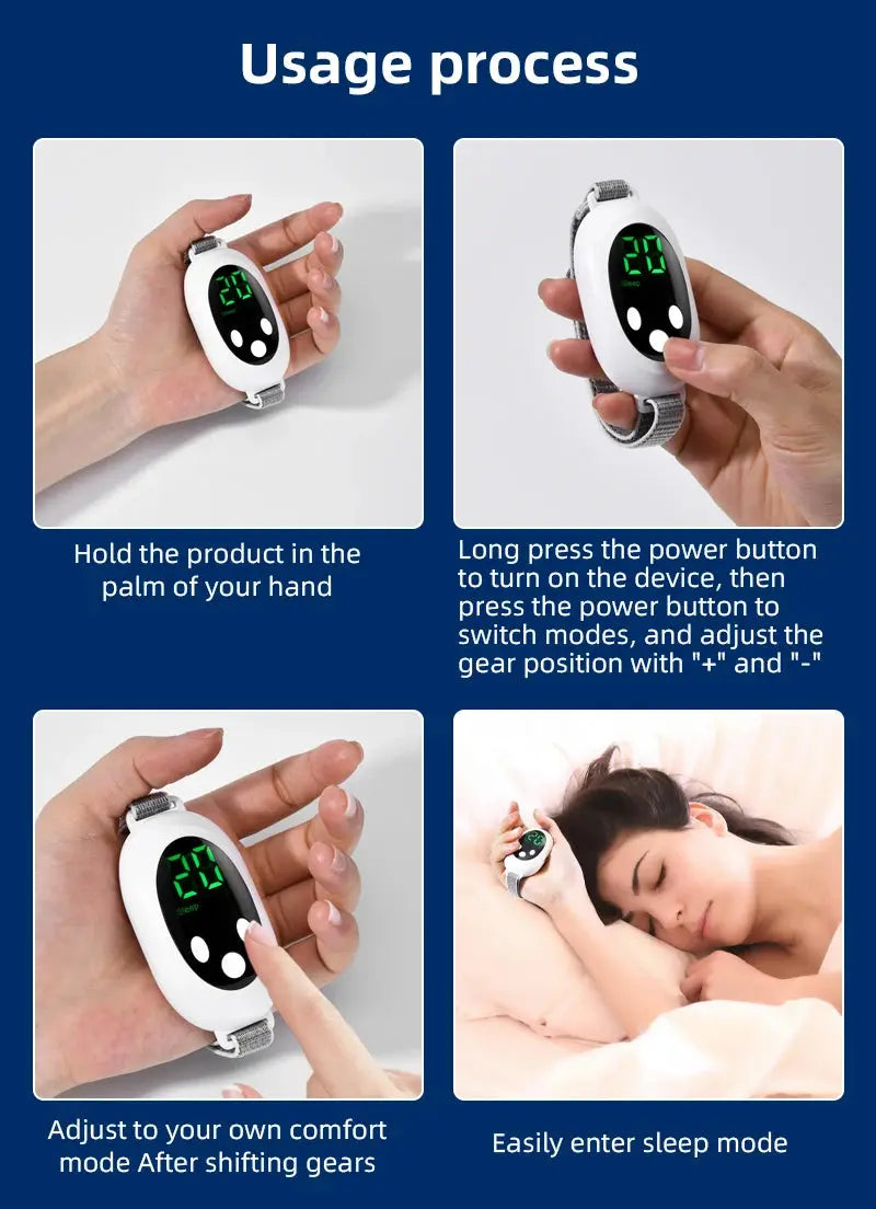 Two modes, 20 levels of intensity, intelligent sleep device, anxiety relief, neurological sleep, insomnia, and soothing device, - The Urban Blasts Ltd
