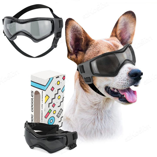Pet Accessories Dog Outdoor UV Protection Sunglasses Cat Dog Goggles for Small Medium Breed Puppy Glasses Adjustable Straps - The Urban Blasts Ltd